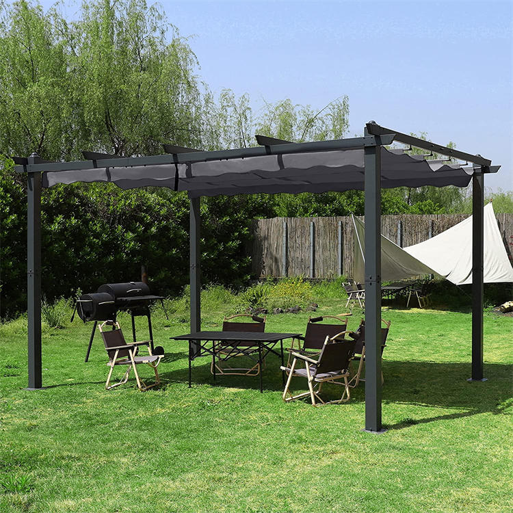 13 x 10 Ft Veranda Alüminium Pergola Sığınacağı