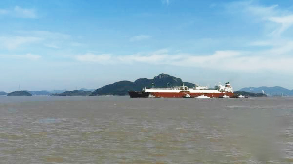 Ningbo, 500-cü LNG gəmisinin gəlişi ilə 50,9 milyard kvadratmetr təbii qaz aldı
