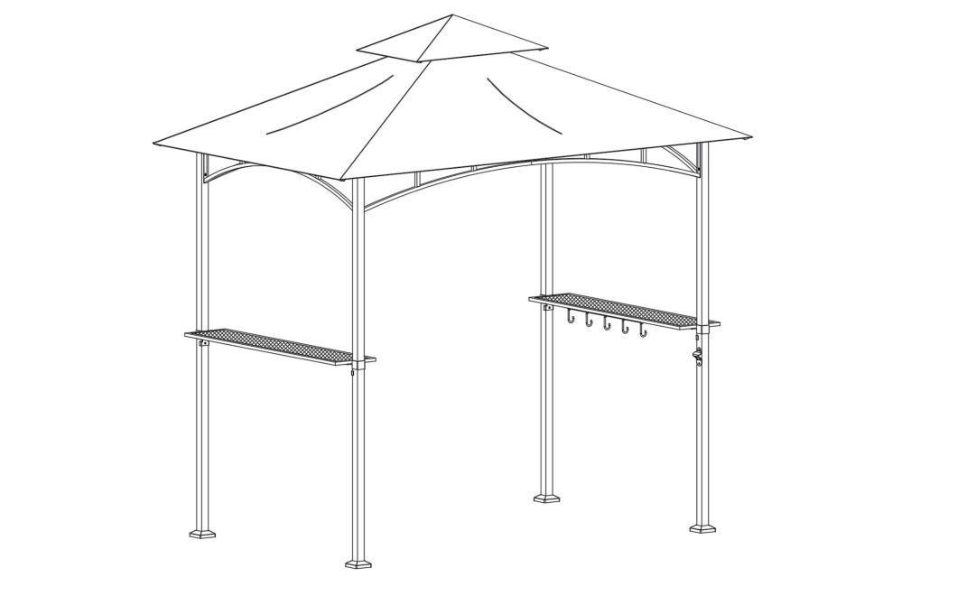 Polad qril gazebo quraşdırma təlimatları
