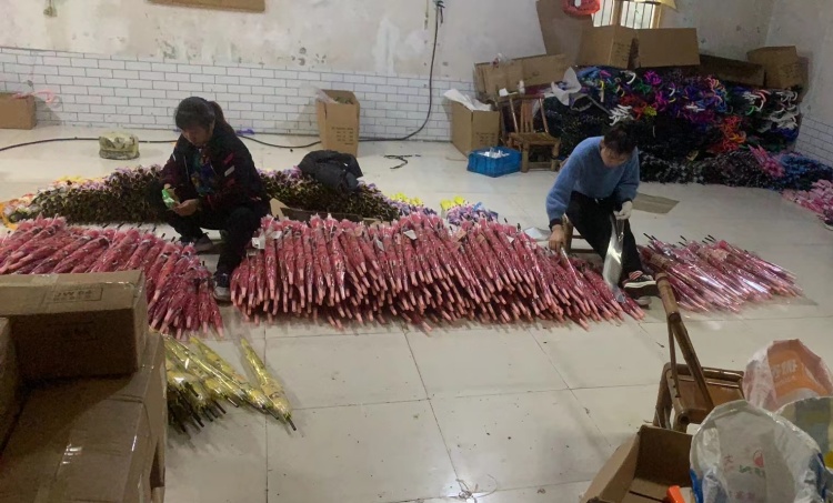 Göndərmə üçün logistika, Hong Kong müştərilərinə sembrella sifarişləri