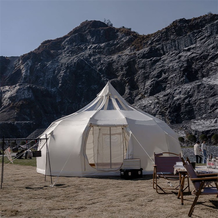 YMOUTDOOR Outdoor Canvas Bell Tent Glamping Biznesinə hansı üstünlükləri gətirir?