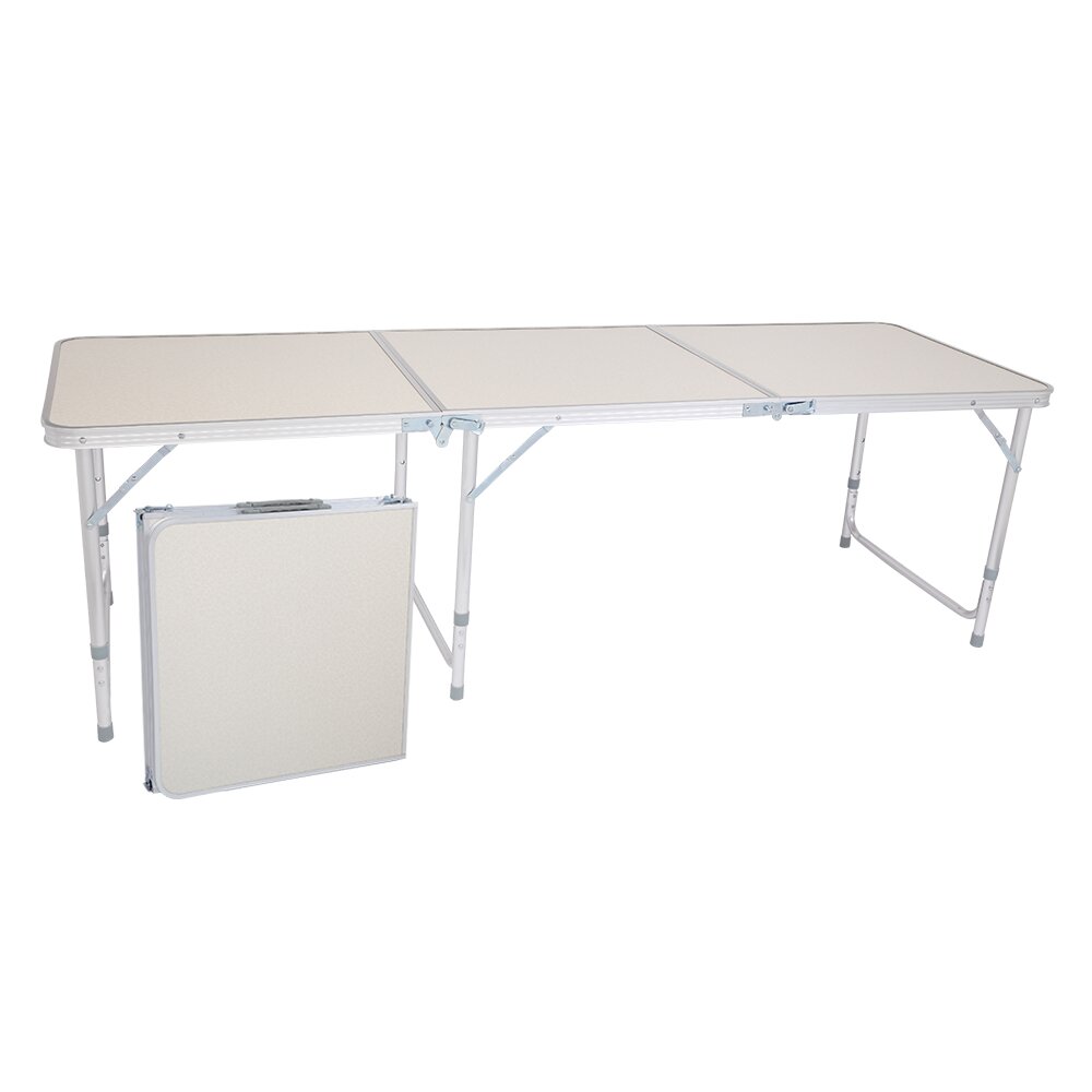 8 Feet Alüminium Kamping Qatlanan Masa