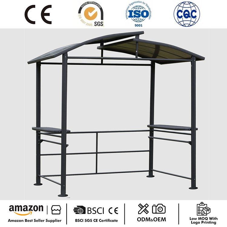 8 'x 5' Barbekü Veranda Kanopi Hardtop Gazebo