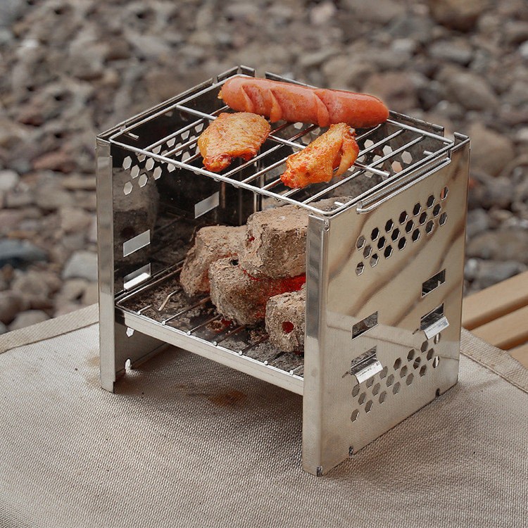 Düşərgə barbekü sobası