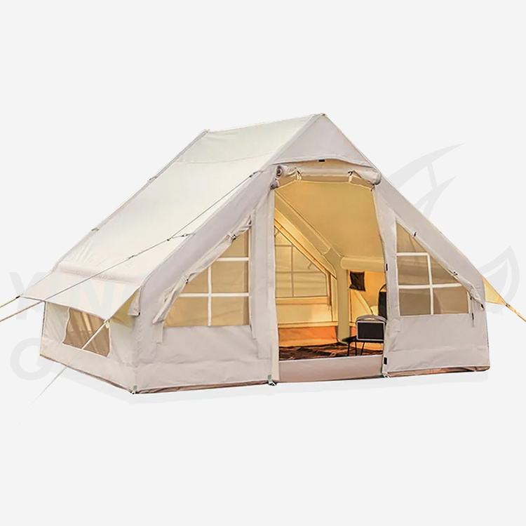 Glamping şişmə düşərgə çadırı