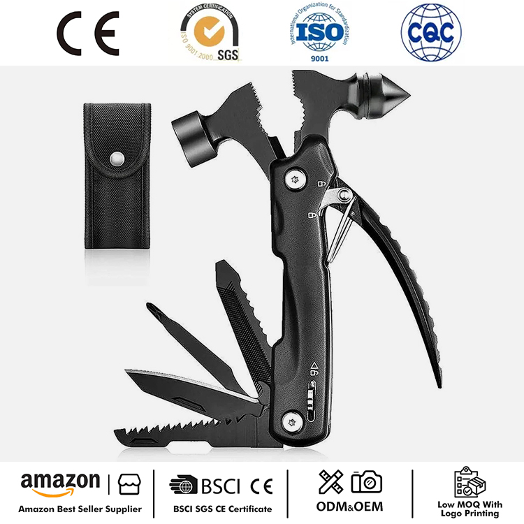 Multitool Hammer Avtomobil Təhlükəsizlik Çəkisi