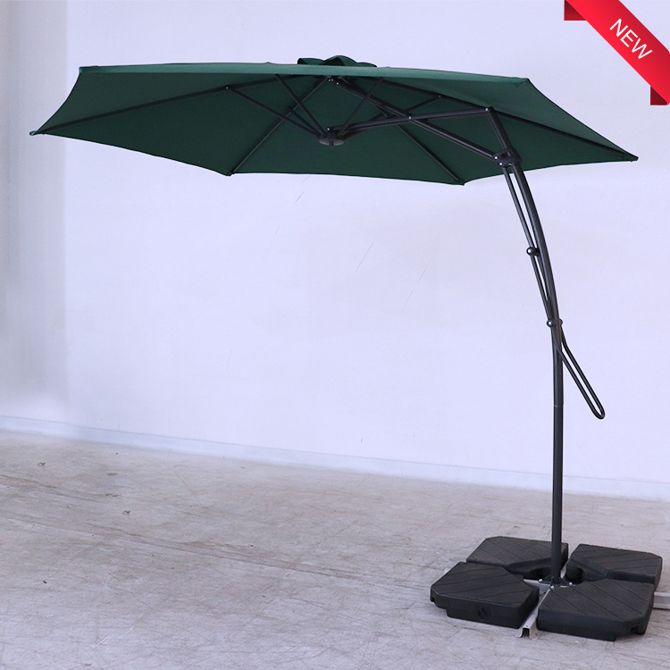 Ən yeni 10FT Patio Cantilever Ofset Çətiri