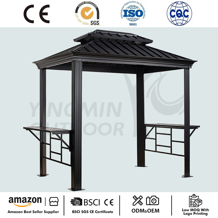 Açıq manqal ızgarası gred gazebo