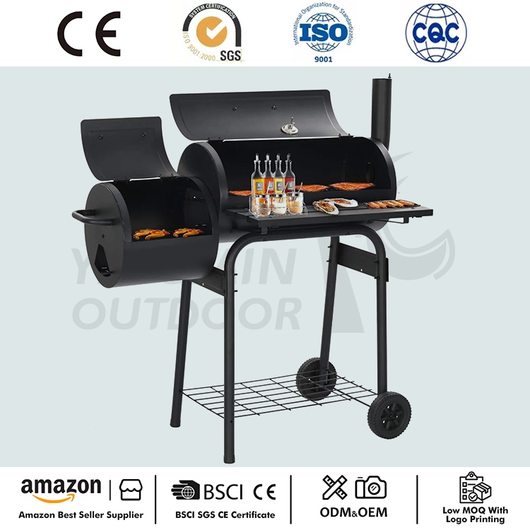 Açıq havada barbekü kömür qril
