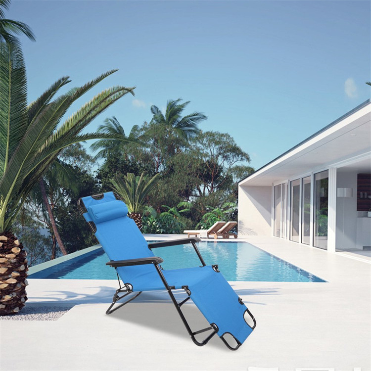 Qatlanan Recliner Zero Gravity Lounge Kreslosu