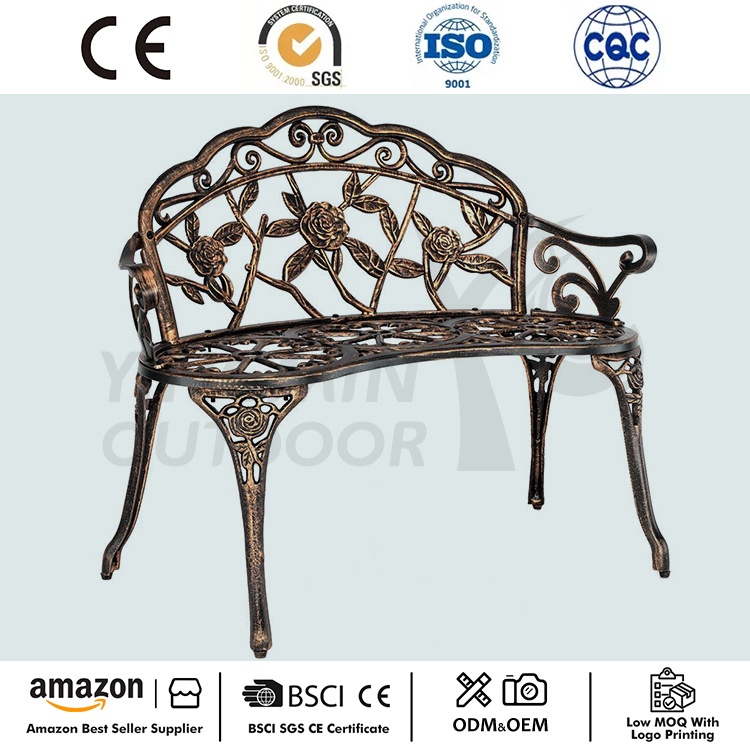 Açıq bağça metal tökmə alüminium dəzgah