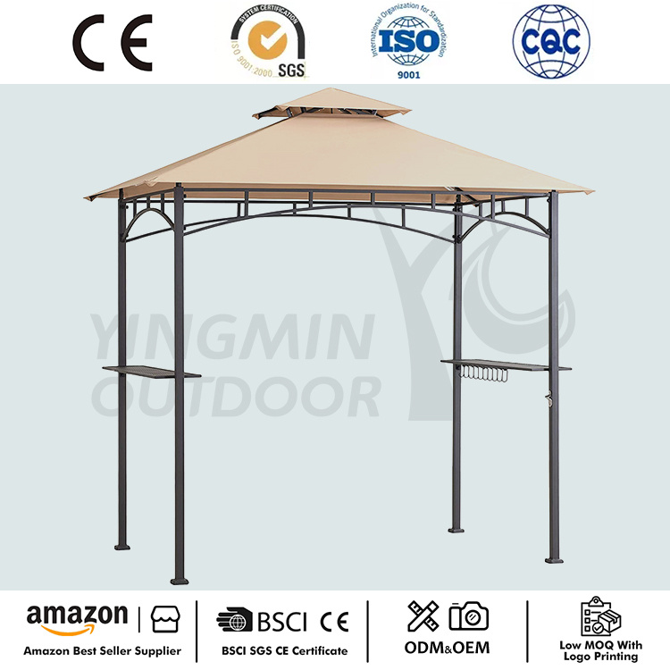 Açıq veranda qril gazebo