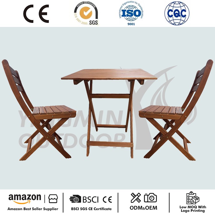 Patio Premium Hardwood 3 Parçalı Bistro Dəsti