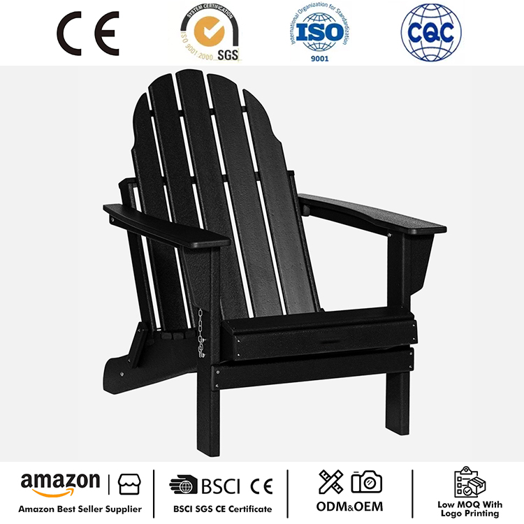Plastik Qatlanan Adirondack Kreslosu