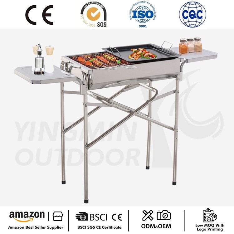 Portativ Barbekü Kömür Barbekü Qril