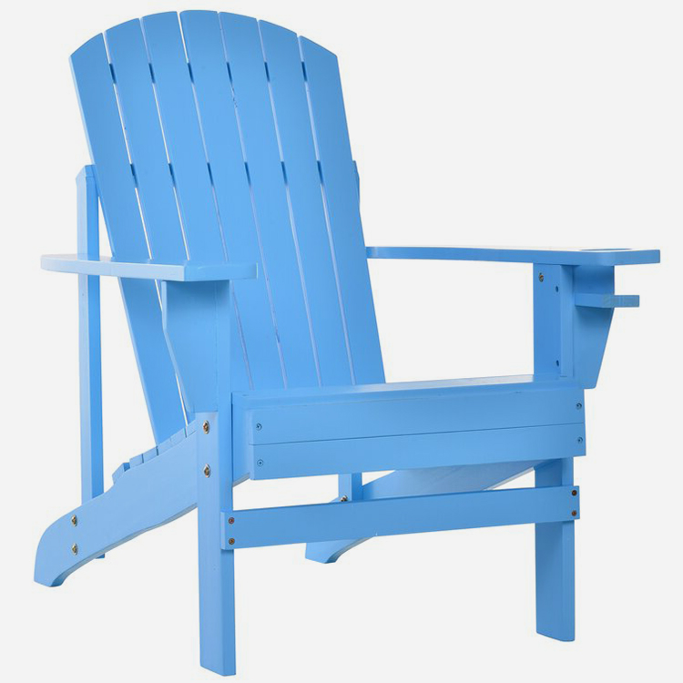 Açıq Taxta Adirondack Kreslosu