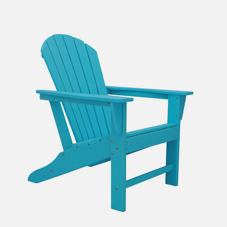 Açıq Veranda Rezin Taxta Adirondack Kreslosu